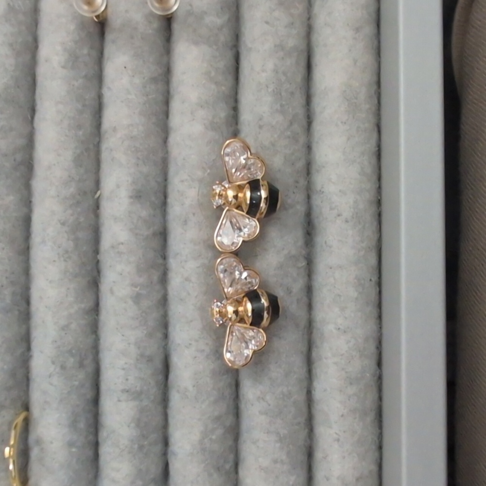 Kate Spade Gold Bee Earrings